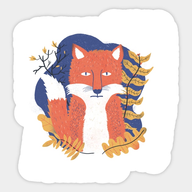 Fox Sticker by rfortes